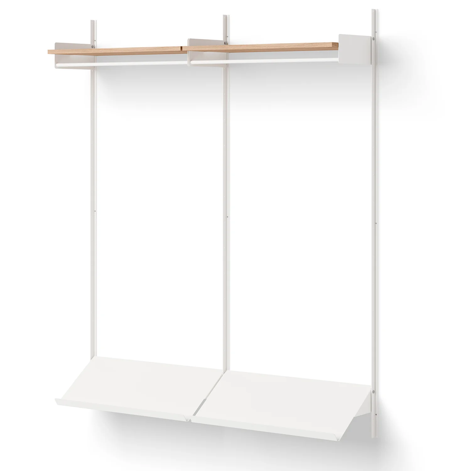 New Works Double Wardrobe & Shoe Storage - Image 3