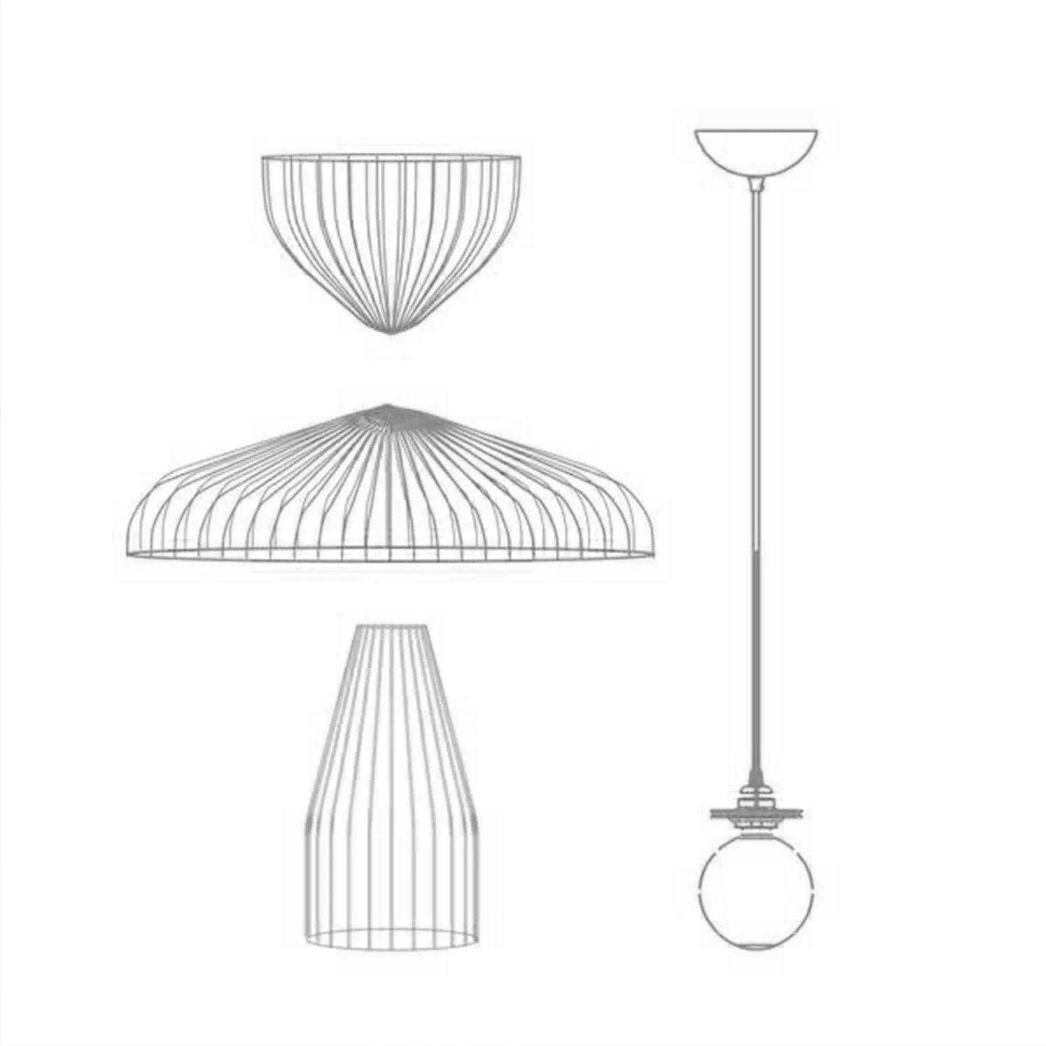 Parachute Light - Black - Image 3