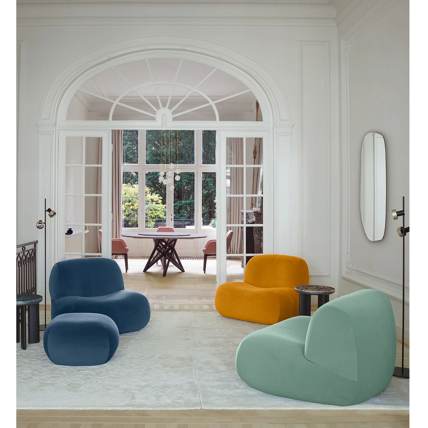 Pukka Armchair, Kvadrat Gentle 2 Fabric - Image 3