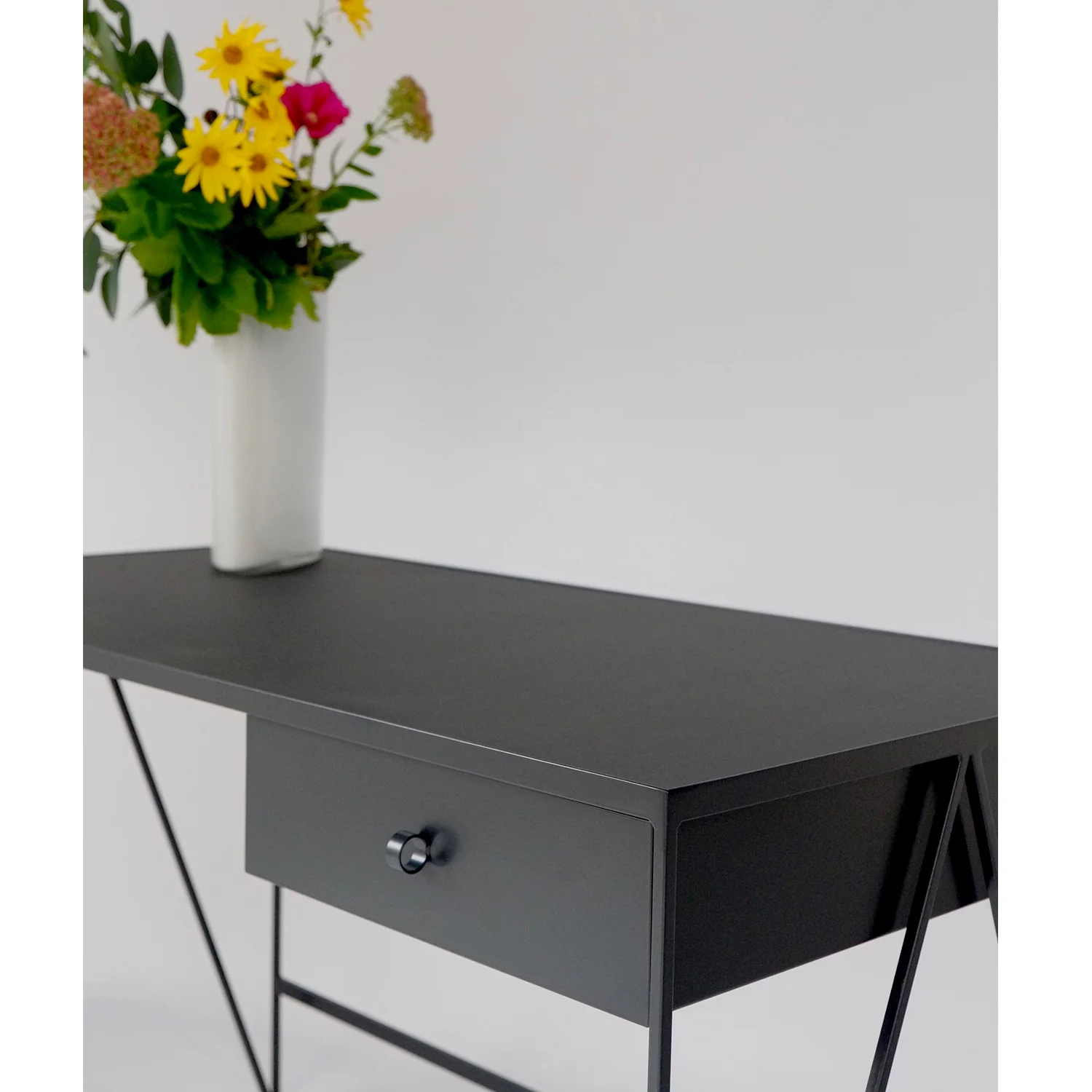 Study Desk, Black - Image 3