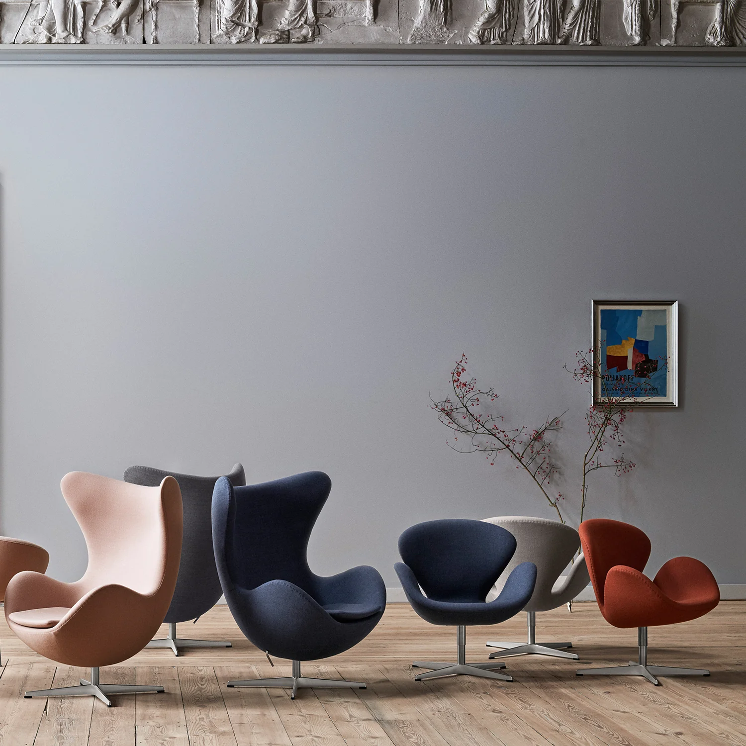 Swan Chair, Christianshavn Fabric - Image 4
